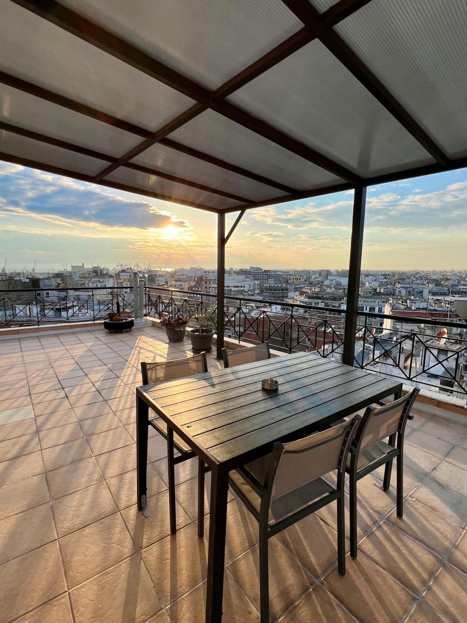 180° Rooftop View Thessalonique Extérieur photo