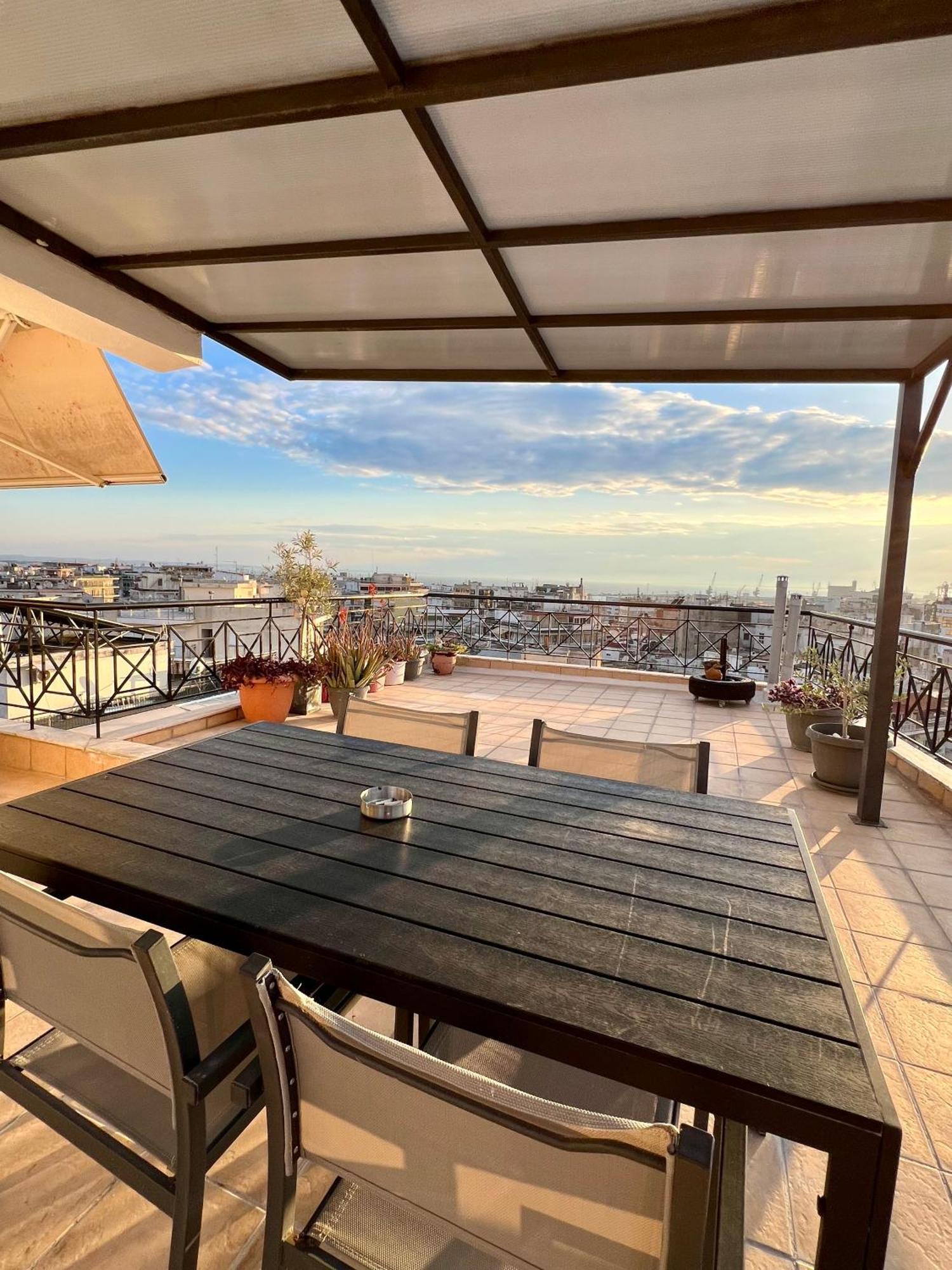 180° Rooftop View Thessalonique Extérieur photo